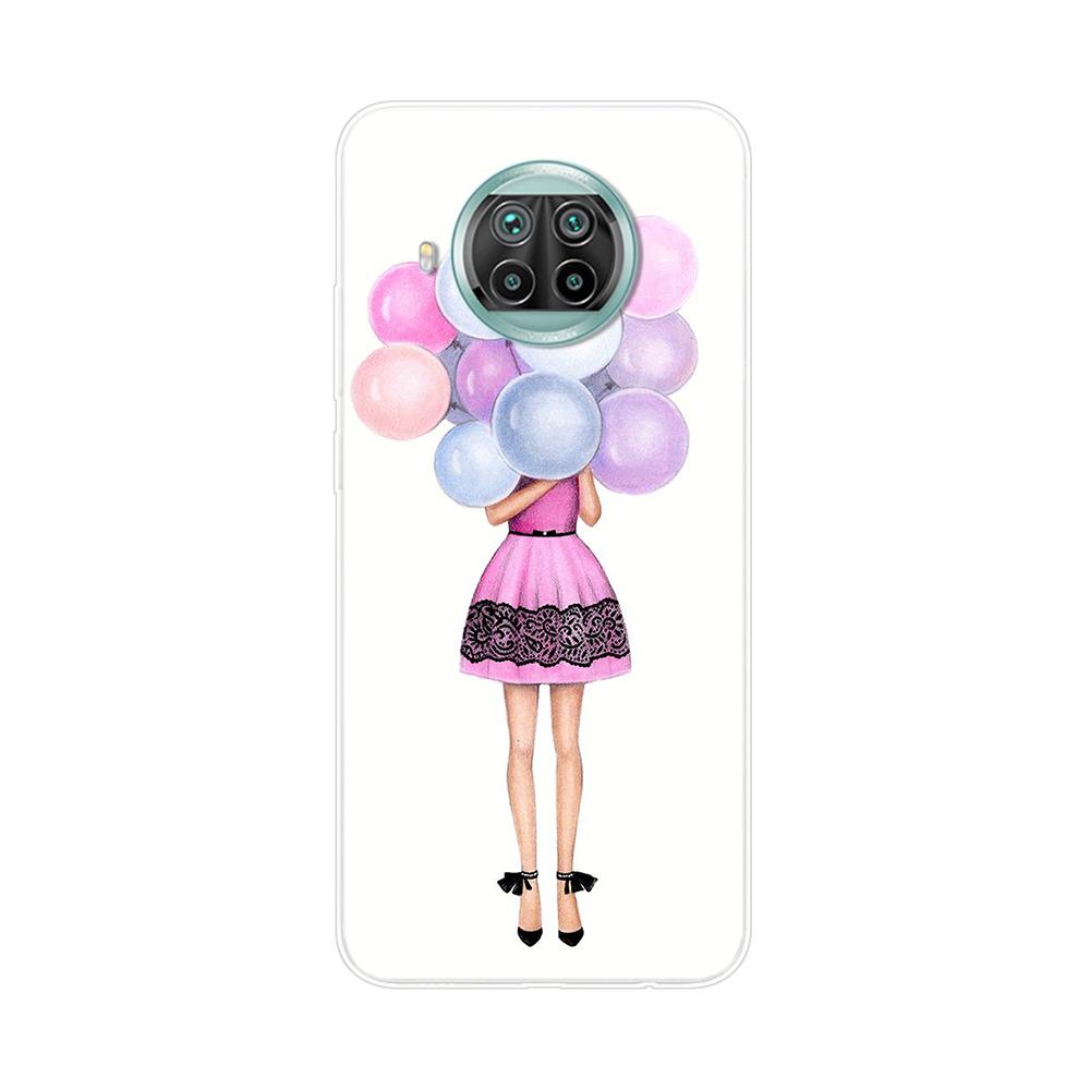 For Xiaomi Mi 10T Lite Case Phone Cover Soft Silicone Case for Xiaomi Mi10T Lite Case TPU Bumper for Mi 10 T Lite 10TLite Coque