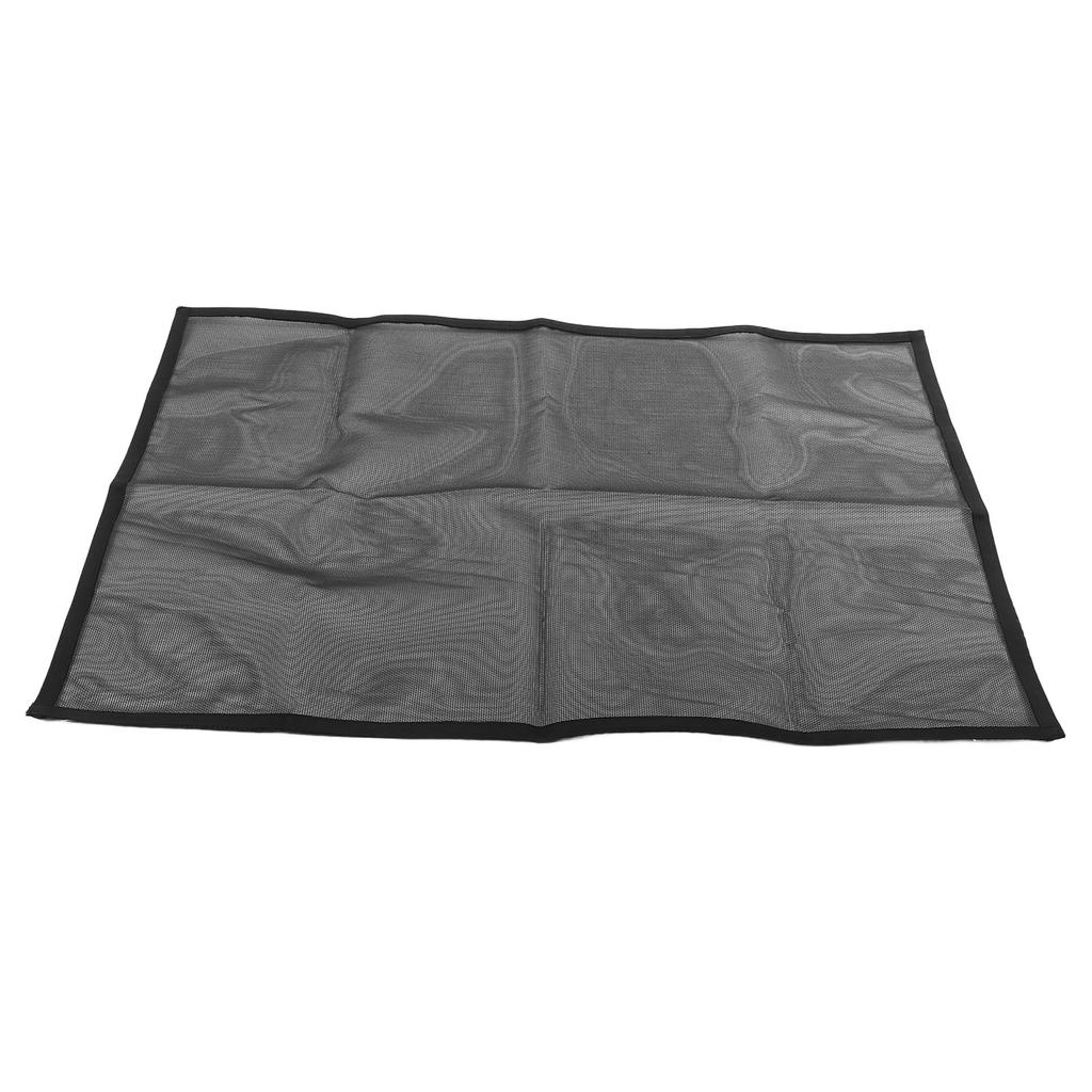 Kamin Gitter PVC Funkenschutz Abdeckung Sicher Maschen Tor Staubdicht Kindersicher Barriere für Kleinkind Baby Haustiere Schwarz