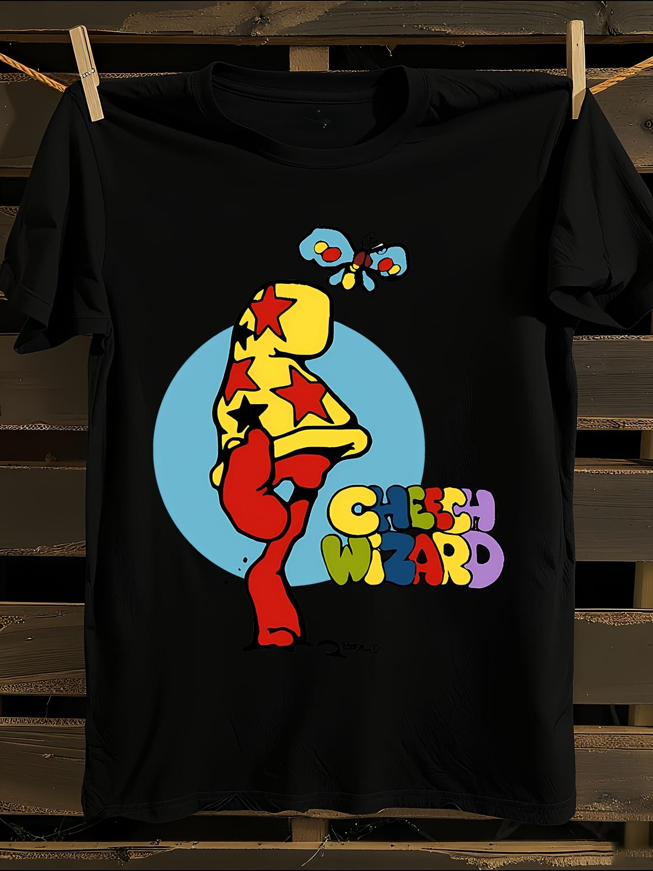 Cheech Wizard Graphic Tshirt M