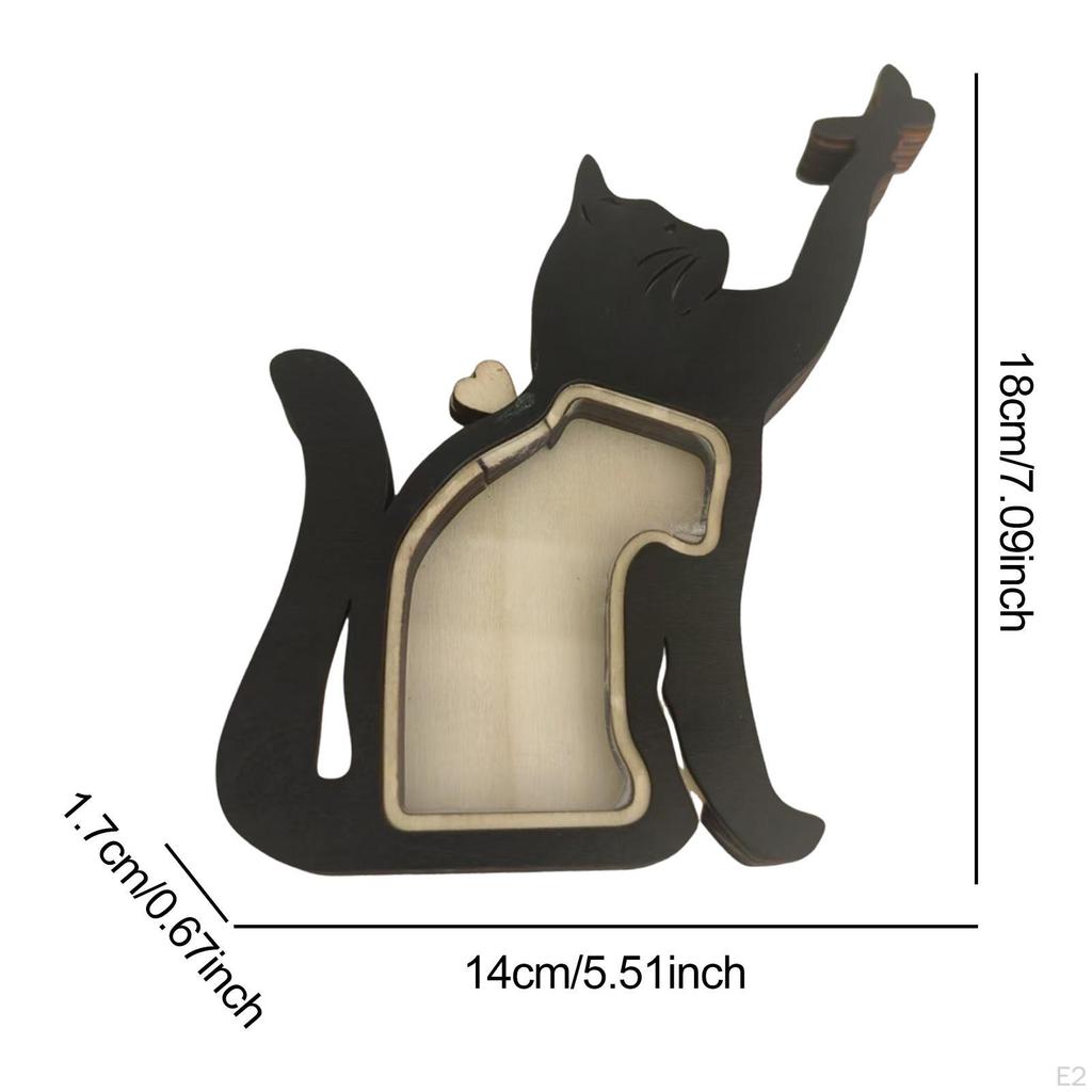 Pet Hair Keepsake Box Dog Cat Container Gift for Loss of Furry Friend,Wooden Ornament Memorial