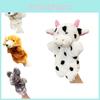Zodiac Animals Plush Hand Puppet Set With Soft Pp Cotton For Children's Educational Playtime