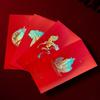 8pcs Chinese Style Red Envelopes Hot Stamping Traditional Lucky Money Packets Thickened Blessing Money Envelopes Spring Festival