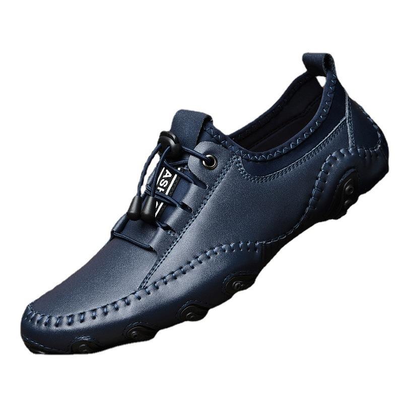 Fußballschuhe in großen Größen, weiße Sneaker, Herren-Flats, weiche Sohlen, Fahr-, Freizeit- und Komfortschuhe, Verkaufsschlager