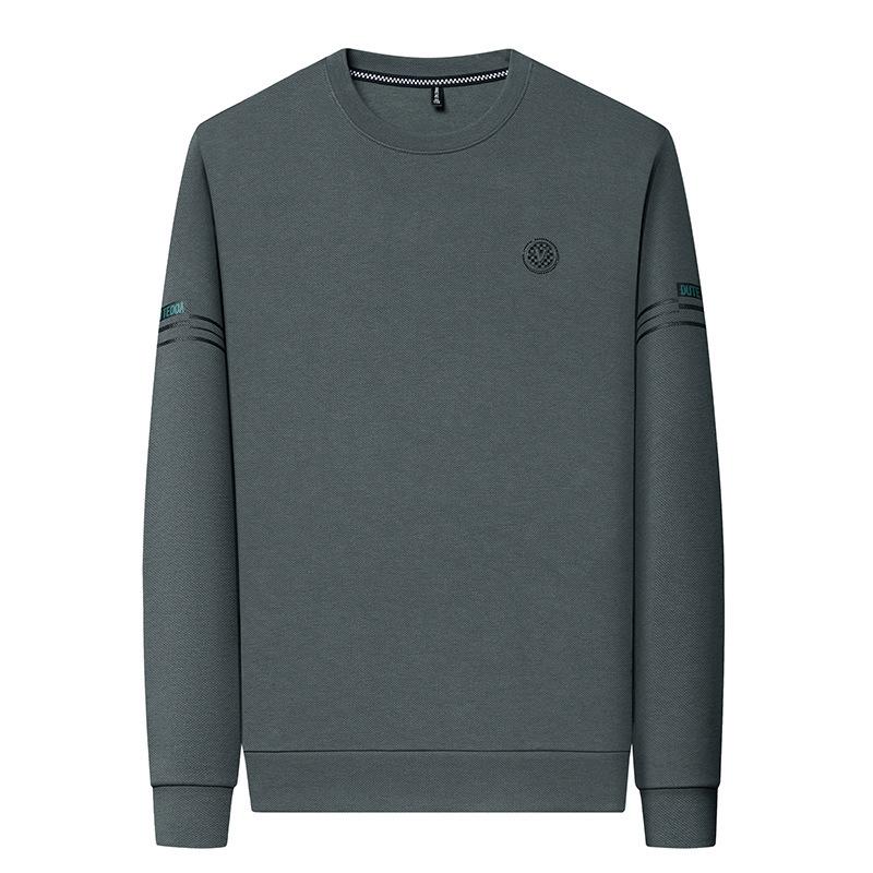 Φθινόπωρο Νέα Μάρκα Μόδας Ανδρικό Πουλόβερ Μόδα Νεανικό Κορεάτικο Στρογγυλή Λαιμόκοψη Casual Μακρυμάνικο Μπλουζάκι Βάση Ανδρικό