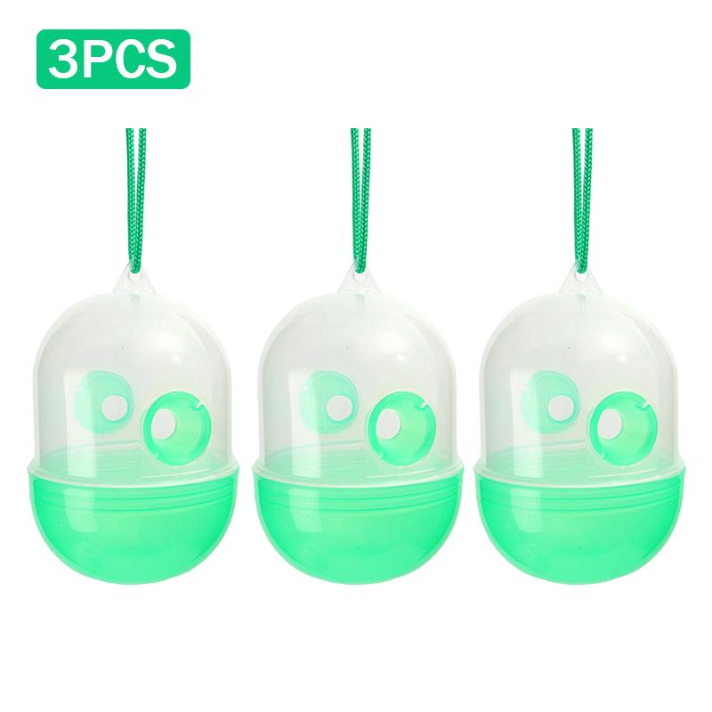 10/1 ud. Trampas Reutilizables para Moscas Avispas Insectos con Cuerda Colgantes para Exteriores Matamoscas Atrapador de Avispas Asiáticas Trampa de Insectos para Huertos Control de Plagas