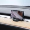 For Tesla Y Highland 2017-2025 Liquid Silicone Rubber Car Phone Holder Dashboard Air Vent Clip-on Stand Car Accessories