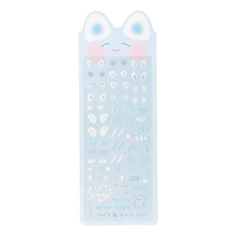 

Sugar Poem Everland Cute Rabbit Ears Blush Mini Stickers Series