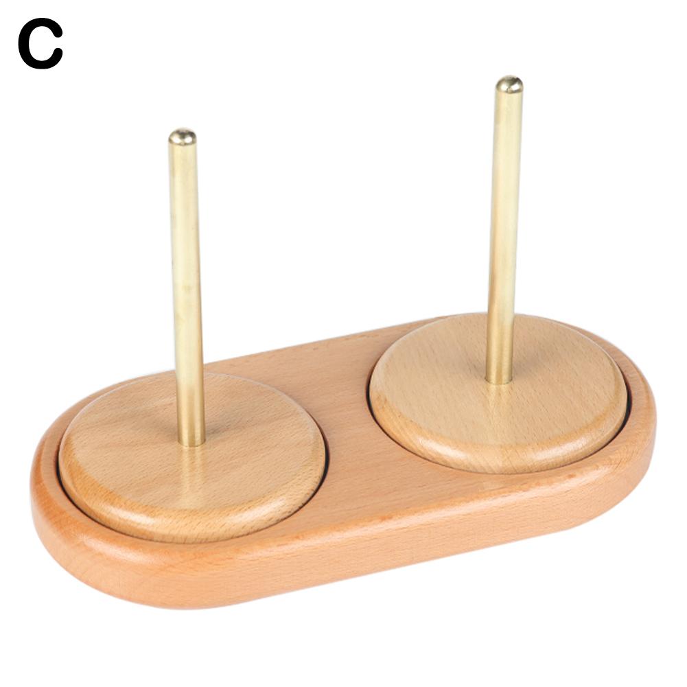 

Держатель пряжи, вращающаяся катушка для шерсти для начинающих, вспомогательные многофункциональные инструменты, намоточное устройство для вязания, подставка для шаров, подставка для инструментов, шерсть «сделай сам» C