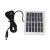 Solar Panel 1.2W 6V 9V Lightweight Portable Polysilicon Crystals DC Interface Solar Charger Panel