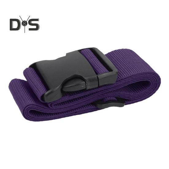 

Багажные ремни для багажа размером 20–34 дюйма. Прочные, устойчивые к разрывам, быстроразъемные пряжки. Конструкция предотвращает открывание. Регулируемая бирка с личной информацией. фиолетовый