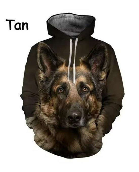 2025 Personalized 3D Animal Pattern Hooded Sweatshirt