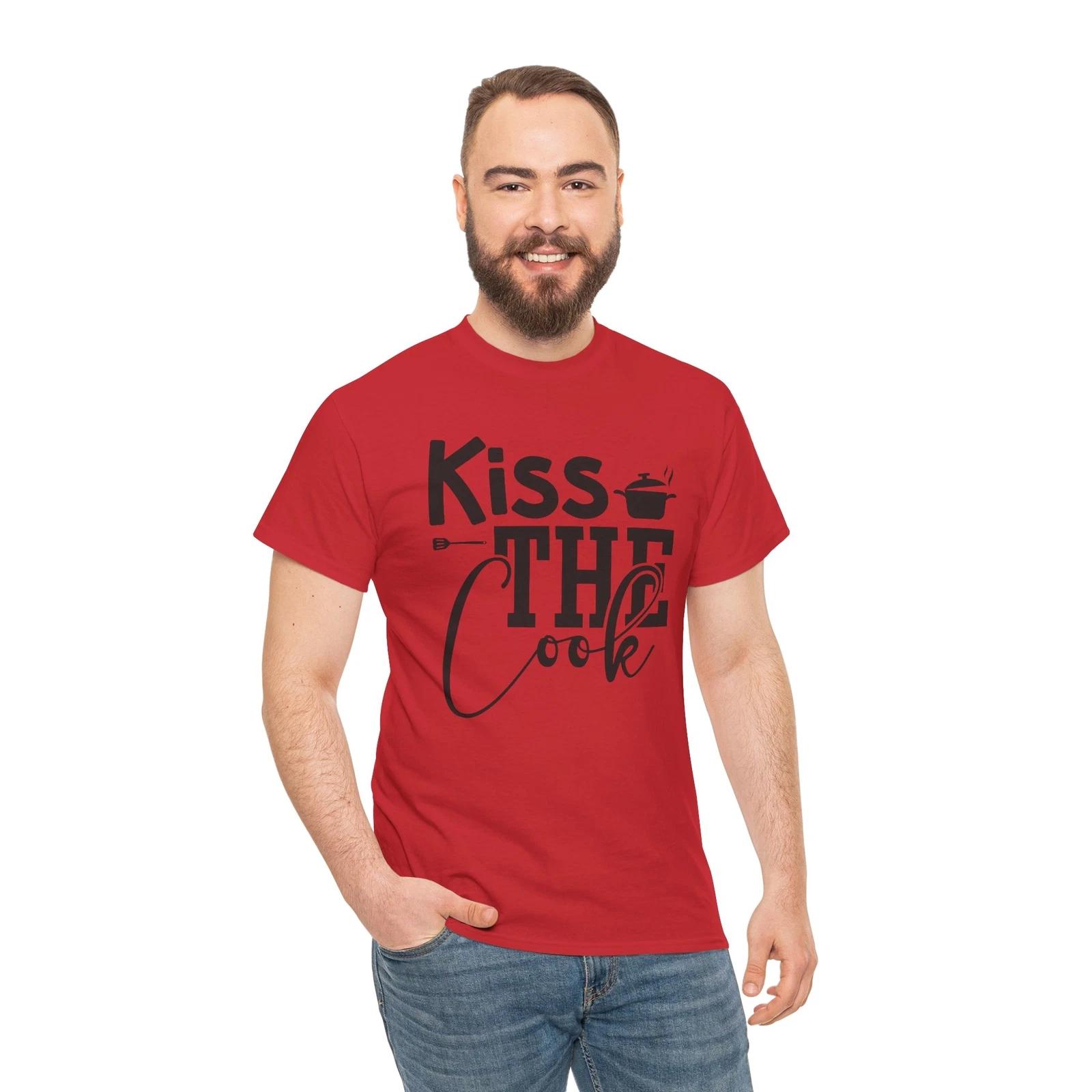 

Bake the World a Better Place T-Shirt – Funny Cooking Lover Kiss the cook XL