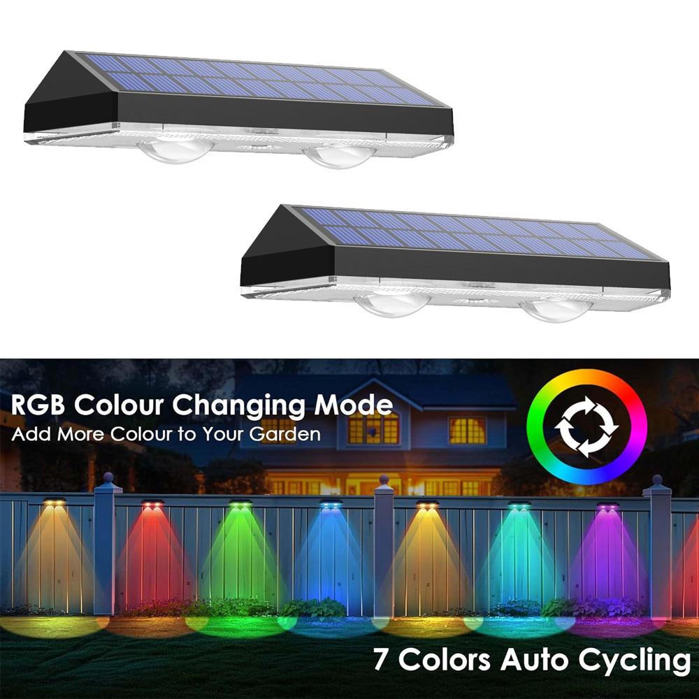 

Solar Lamp Path Deck Wall Stair Light Garden LED Lights Waterproof Outdoor Lighting Solar Lamp for Garden Step Patio Fence
