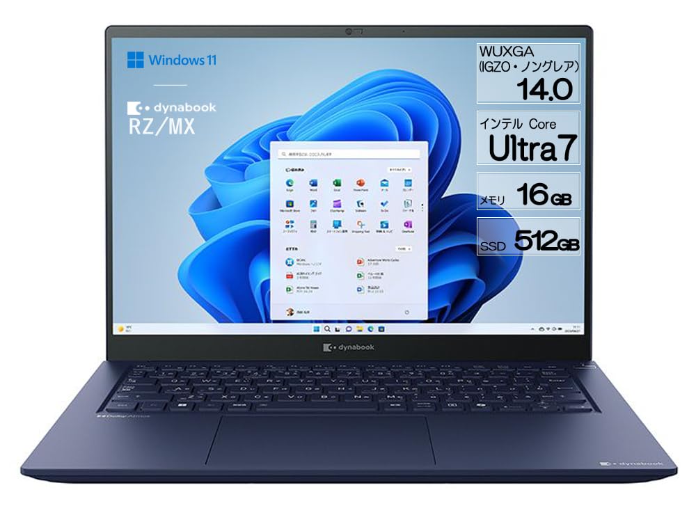 dynabook Web Model Arc Ultra 11 Home Business 2021 365 Ultra 7 Tech W6RZMX7BBL RZ/MX [Intel Graphics/Core Processor] (Windows Home/Office & (Desktop