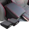 Leather Center Armrest Box Surface Cover Red For Honda CRV 2017- 2018
