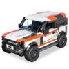 406 Teile Offroad-Fahrzeug Baustein Set, ABS Kunststoff DIY Modellauto Bausatz, Realistische Nachbildung, Ideale Wahl für Educa