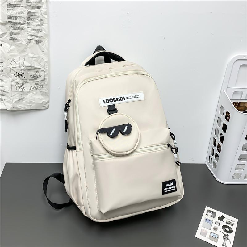 Schoolbag New Student Backpack Campus Sports Leisure Style Trend Korean Edition Large Capacity Middle and High School Student Backpack