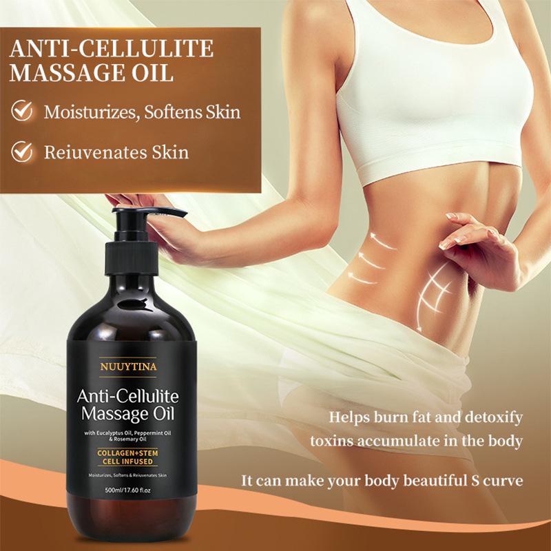 

NUUTINA Cross-Border Full-Body Heating & Gua Sha Massage Oil