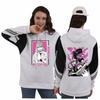 Men's Chainsaw Man Anime Patchwork Hoodie - Spring/Autumn Japanese Color Block Design