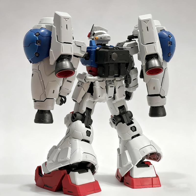 Original Mecha 1/100 Rx-78 Gp02 Physalis Action Figures Assembly Model Computer Case Decoration Collectable Models Boy'S Gift