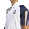 adidas Real Madrid Polo Shirt Men's White IB0844