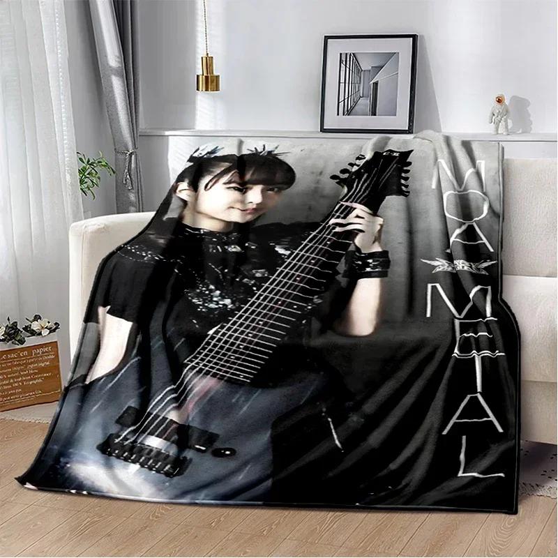 Babymetal combination warm printed blanket, office lounge sofa blanket, flannel household blanket multifunctional blanket