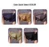 Men's Plaid Cotton Boxer Briefs - Antibacterial, Breathable, Loose Fit, Plus Size