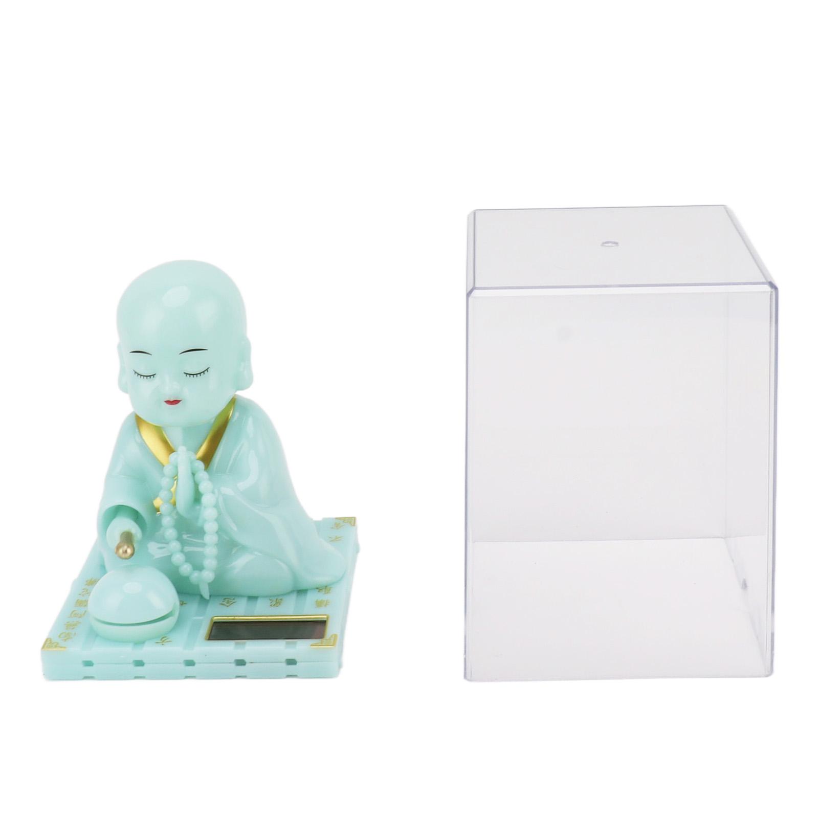 

Фигурка Маленького Монаха Солнечная Кивающий Китайский Маленький Будда Монах Статуэтка Украшение для Приборной Панели Автомобиля Домашний Декор Средний