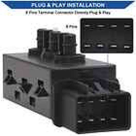 Seat Adjustment Switch 6 Way Control for 2004-2013 Chevy/GMC/ Yukon/Buick SW5162