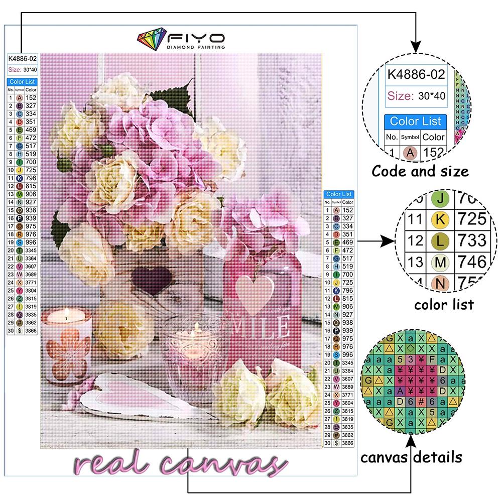 5D Diy Diamant Malerei rosa Rosen Kreuzstich voller Diamant Stickerei Mosaik