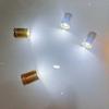 20Pcs Electronic Light Battery Powered Mini LED Lights with Golden Shell DIY Crafts Dollhouses Paper Lanterns Balloons Models Decoration