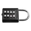 Keep Your Belongings Safe 8 Digit Combination Padlock Zinc Alloy Suitcase Lock Steel Shackle Anti Theft Function