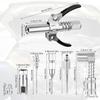 Multipurpose Lubrication Accessory Kit 90° Needle Nozzle Dispenser Injection Needle for Maintenance Machine Upkeeping