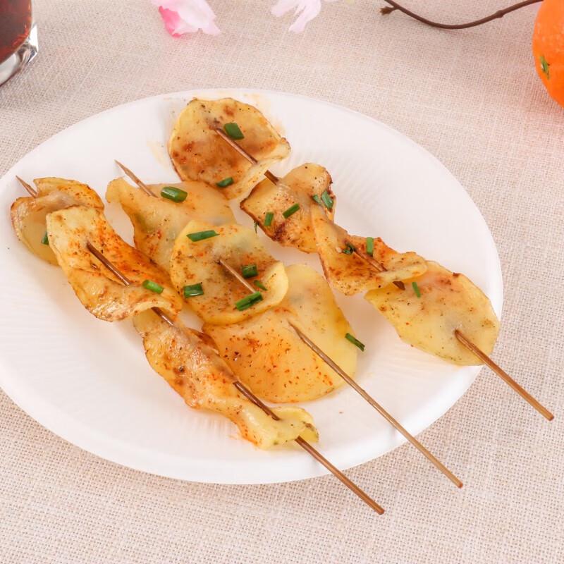 Fangcaodi Disposable BBQ Bamboo Skewers Set