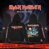 Iron Maiden Flight of Icarus Pullover Hoodie Men Women Oversized Y2k Fleece Pullover Heavy Metal Punk Band Graphic Clothing