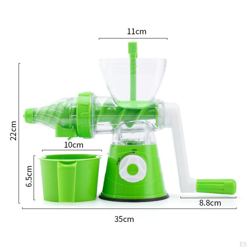 Hand Juicer Ergonomic Handle Citrus Juice Squeezer Handheld for Picnic Party Blue