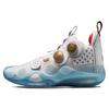 Li Ning WOW 8 Way Of Wade 8 Home, Retirement Night Fabric Abrasion Resistant Breathable Mid Top Basketball Shoes Men's ABEP001-4