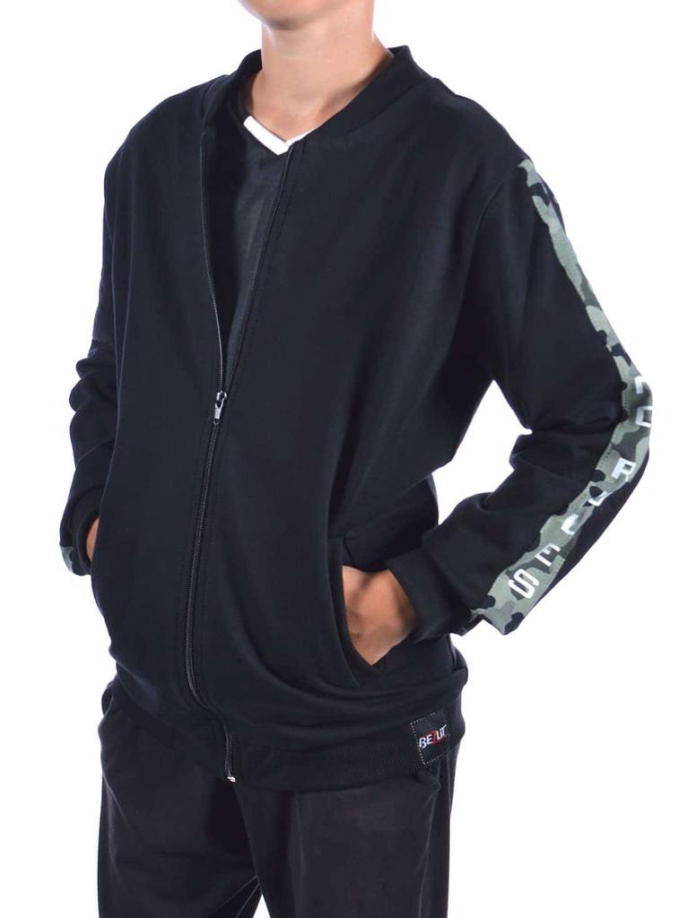 Jungen Sweatshirt mit Rücken Print