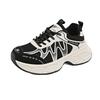 Ins Korean Version of the New Dad Shoes Girl 2025 Autumn Student Sports Running Shoes Casual Shoes Platform Heightening Shoes 319
