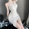 Sexy lingerie no-take-off sweater pure desire dating robe passion uniform small chest big pajama set