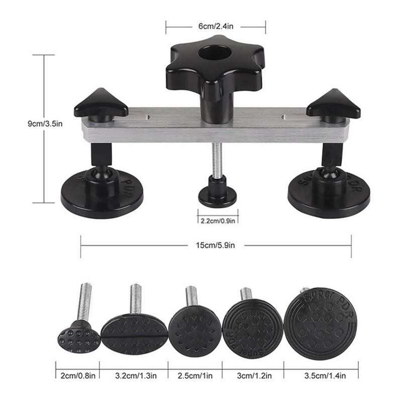 Auto Body Repair Tool Kit Dent Repair Kit For Car Body Hails Dent Removal Dent Puller Kit Car Dent Removal Kit Powerfully Car