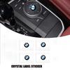 BBIM3 PVC Emblem Auto Decor Decals Reflective Car Window Wiper Stickers For BMW G80 G06 G07 G42 G14 G15 X1 X3 X5 M2 M3 M4 M5 M6 M7 M