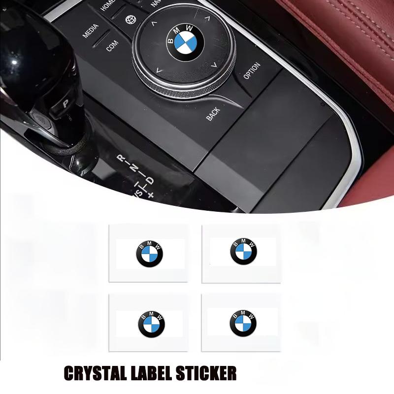 BBIM3 PVC Emblem Auto Decor Decals Reflective Car Window Wiper Stickers For BMW G80 G06 G07 G42 G14 G15 X1 X3 X5 M2 M3 M4 M5 M6 M7 M