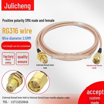 RG316 SMA Stecker und Buchse Verlängerungskabel für Drahtlosmodul WIFI Antennenadapter