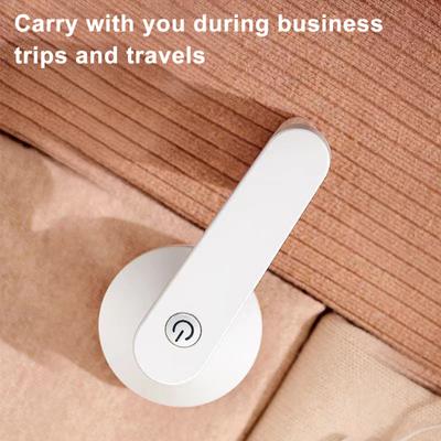 Electric Fabric Shaver USB Rechargeable 6-Leaf Blades Sweater Defuzzer Cordless Clothes Lint Remover Portable Fuzz Pills Trimmer