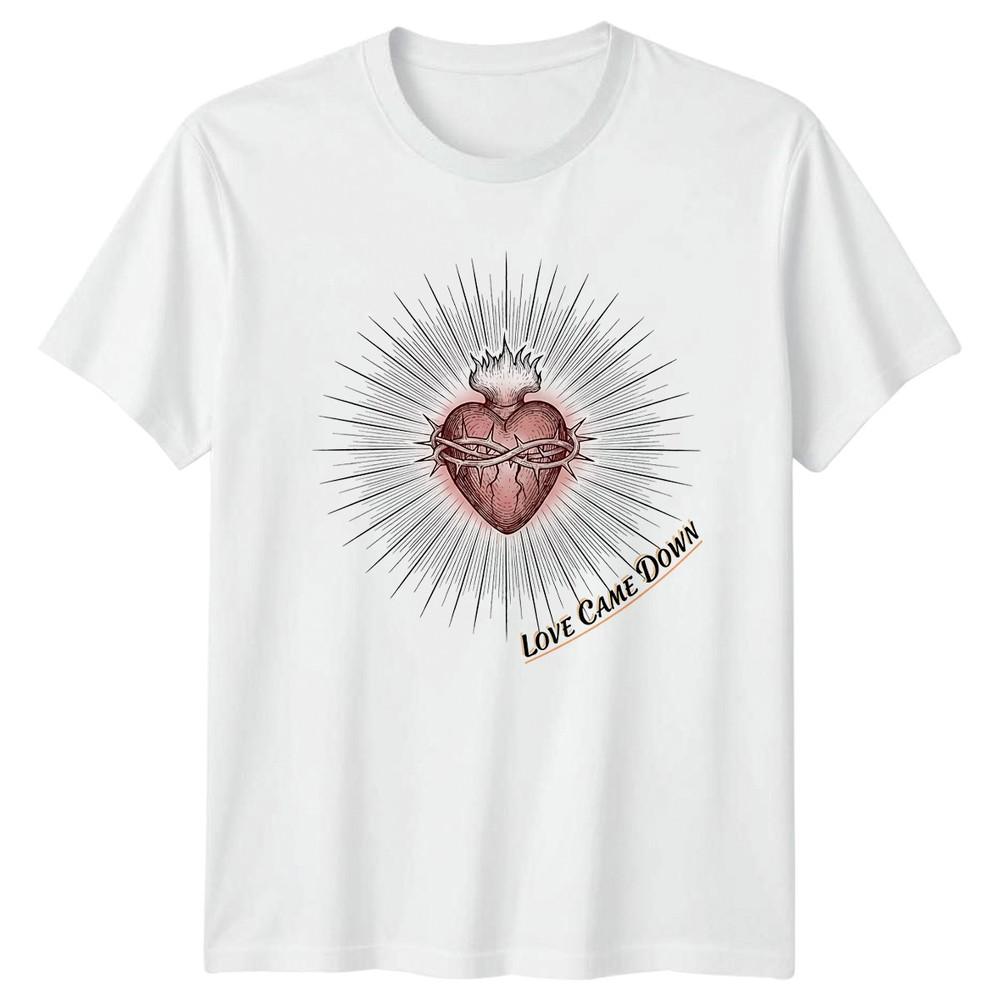 Love Came Down TShirt Christian Faith Christmas Gift For Him And Her S