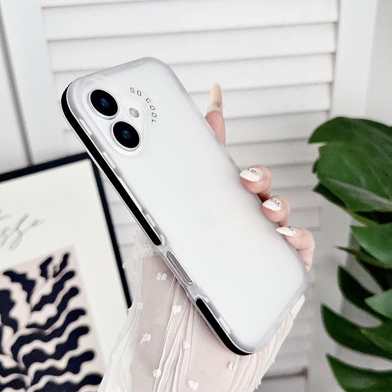 For Samsung A55 Candy Colour Matte Transparent Phone Case For Samsung Galaxy A34 A35 A55 Soft Silicone Bumper Cover
