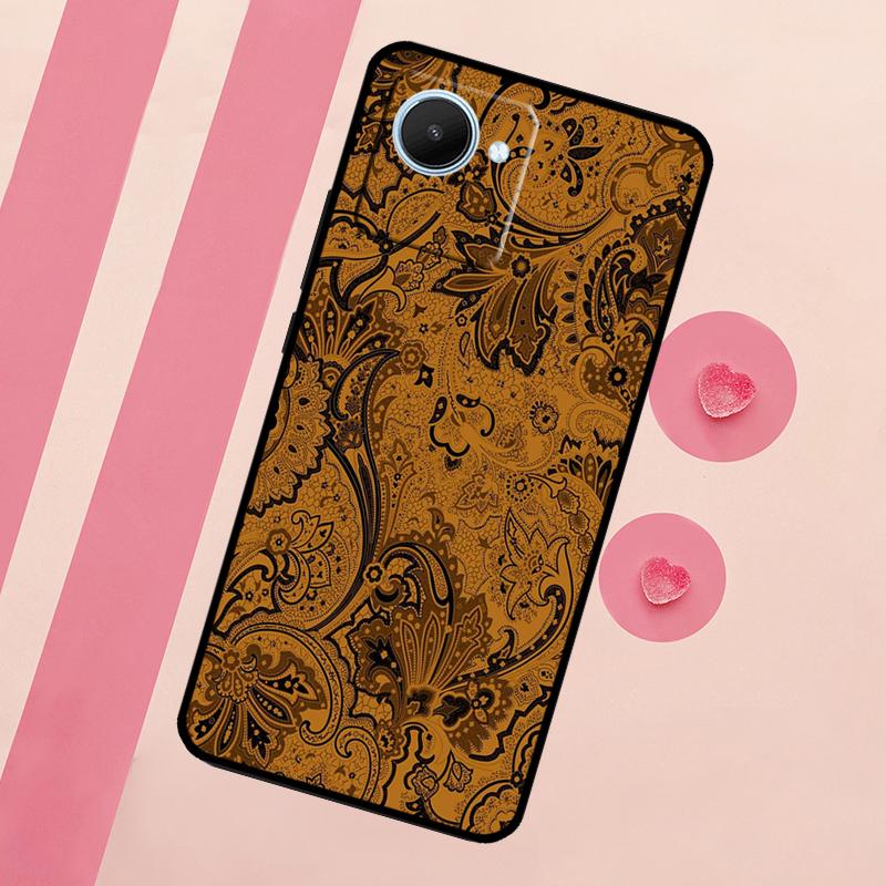 Batik Pattern For Realme 15 Pro 10 11 12 13 14 Pro Plus GT7 C67 C65 C63 C61 C55 C53 C51 C35 C71 C75 Case