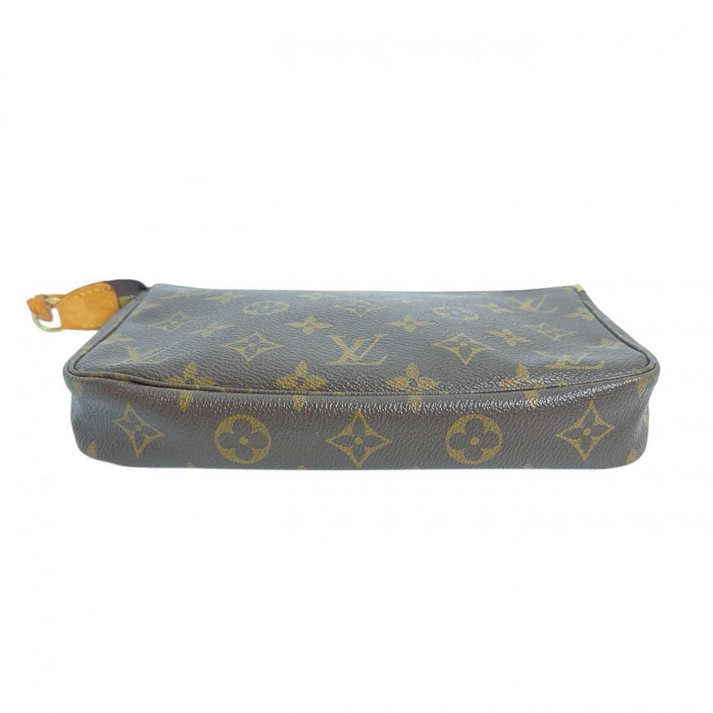 LOUIS VUITTON Monogram Pochette Accessoires Pouch Monogram canvas Brown M51980 Used
