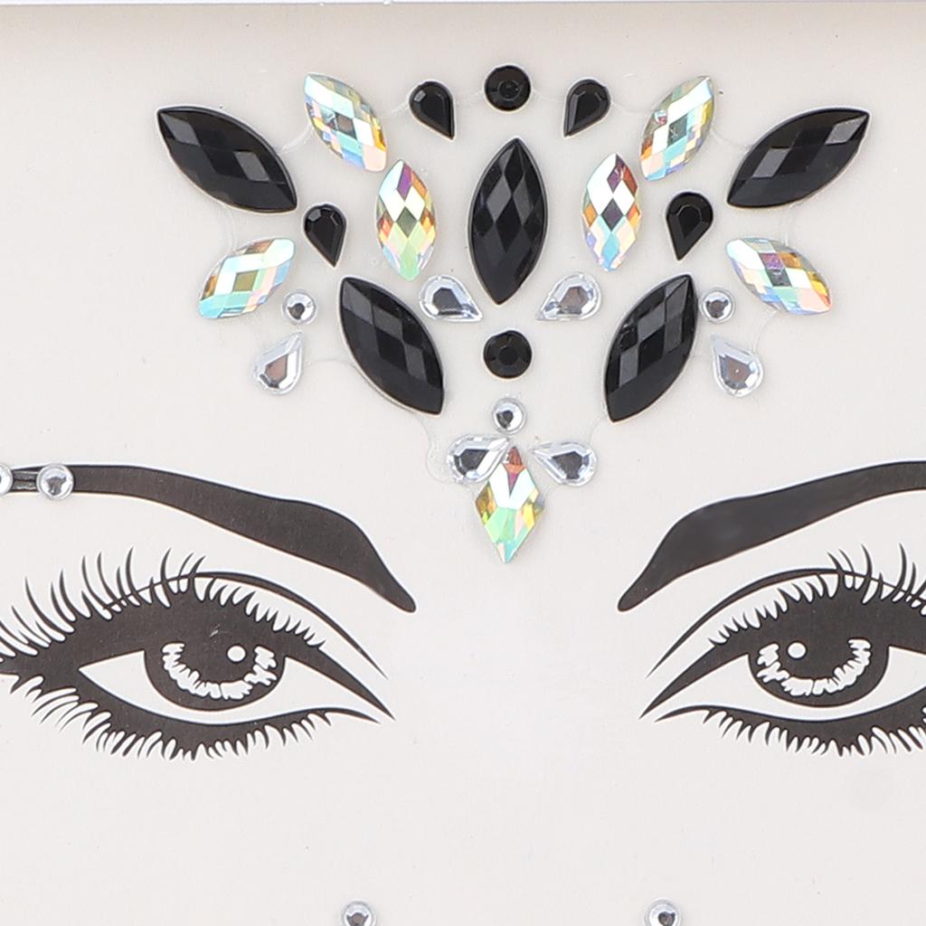 Ochi Față Strass Autocolant Sclipici Autocolante Temporare pentru Față Decorațiuni pentru Petrecere Festival